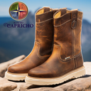 Botas 120 Crazy Roble Pomex Carton